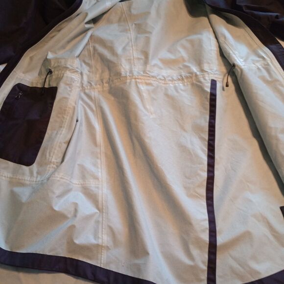 Marmot Celeste Plum Rain Jacket Women's L Hooded Lightweight Outdoor Trenchcoat - Picture 7 of 12